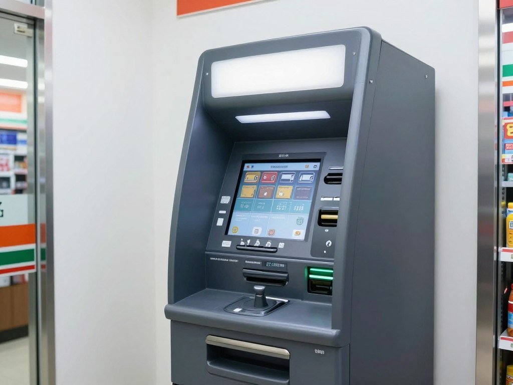 7-Eleven ATM machine in Tokyo
