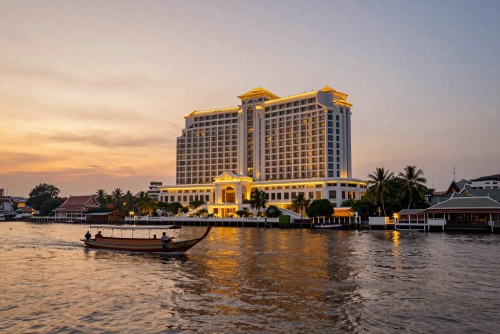 Bangkok riverside hotels in Bang Rak district