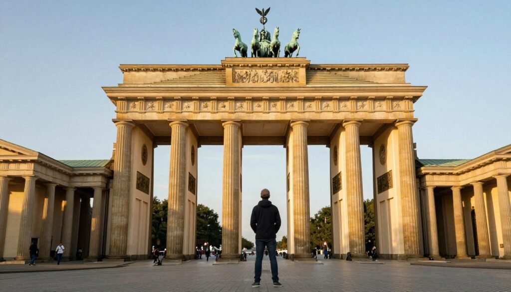 Berlin Brandenburg Gate landmark
