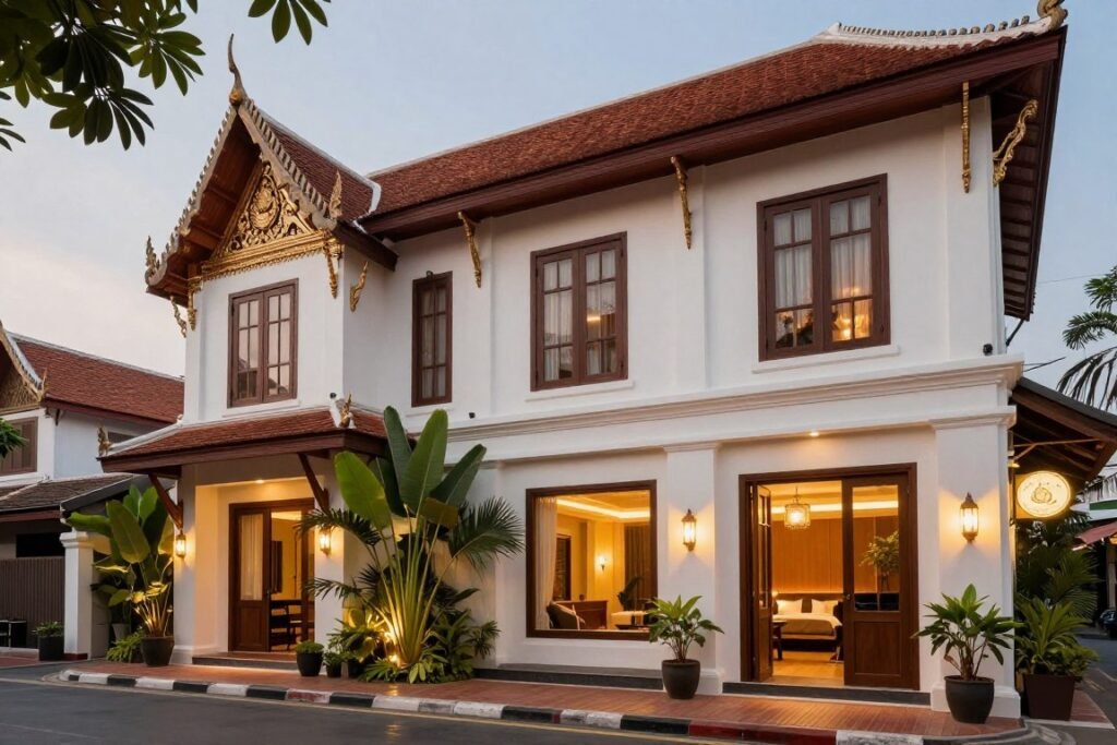Boutique hotel near Grand Palace in Phra Nakhon