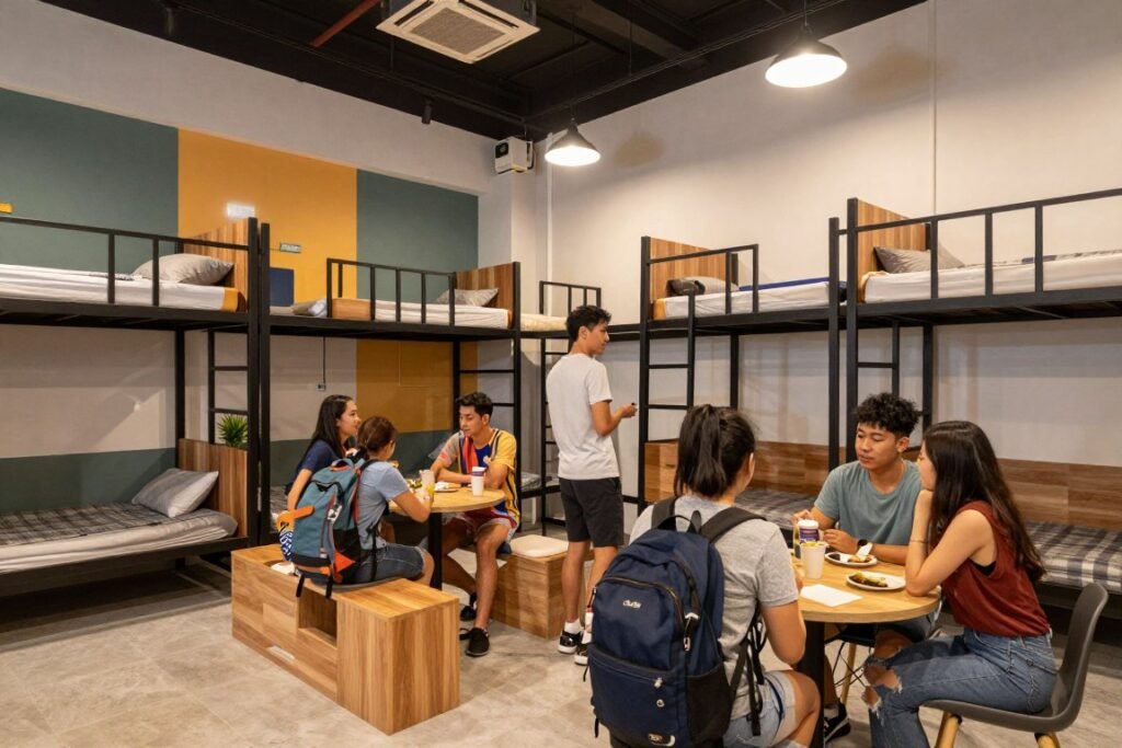 Budget hostel in Khao San Road area