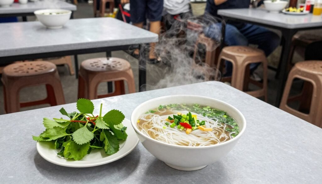 Budget street food meal in Ho Chi Minh City Budget street food meal in Ho Chi Minh City
