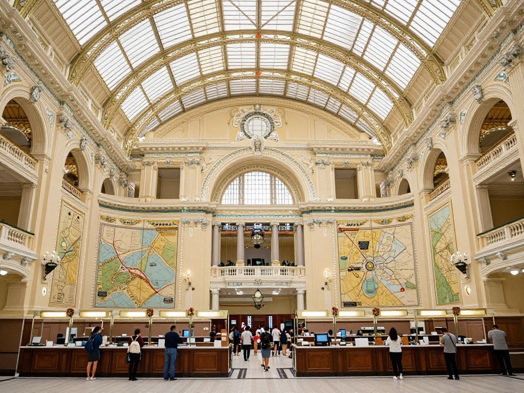 Central Post Office interior hall
