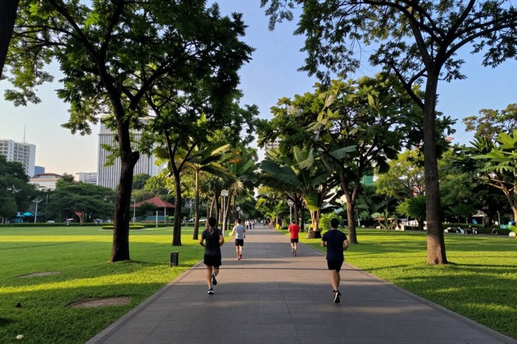 Chatuchak Park in Bangkok