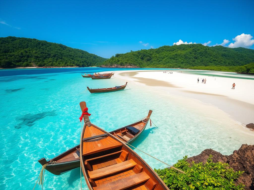 Crystal clear waters and white sand beaches of Perhentian Islands - Malaysia travel guide