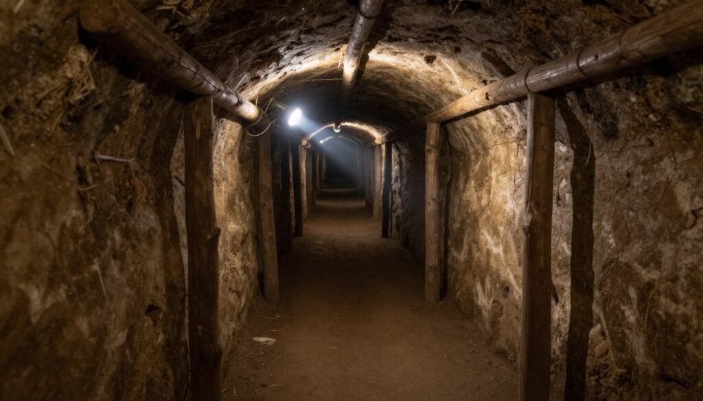 Cu Chi tunnels underground passage
