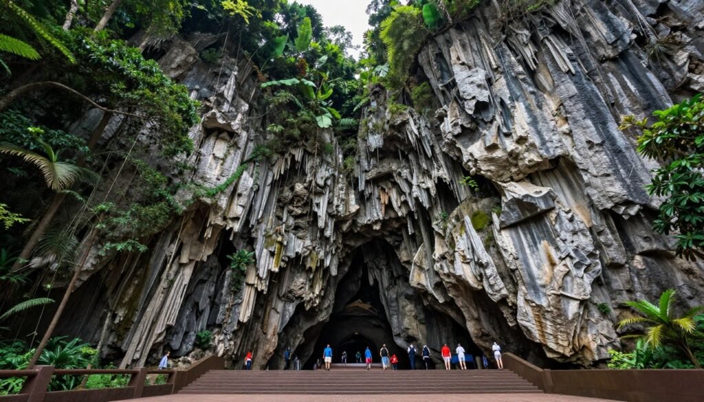 Deer Cave entrance at Gunung Mulu National Park