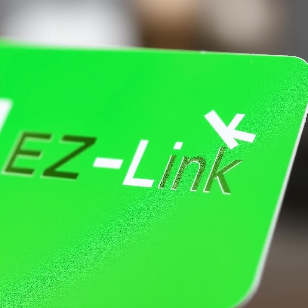 EZ-Link card for Singapore public transport, recommended in Singapore travel guide