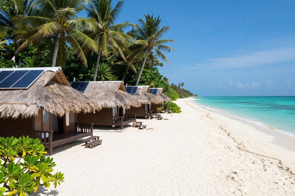 Eco-beach resort Koh Lanta sustainable oceanfront accommodation