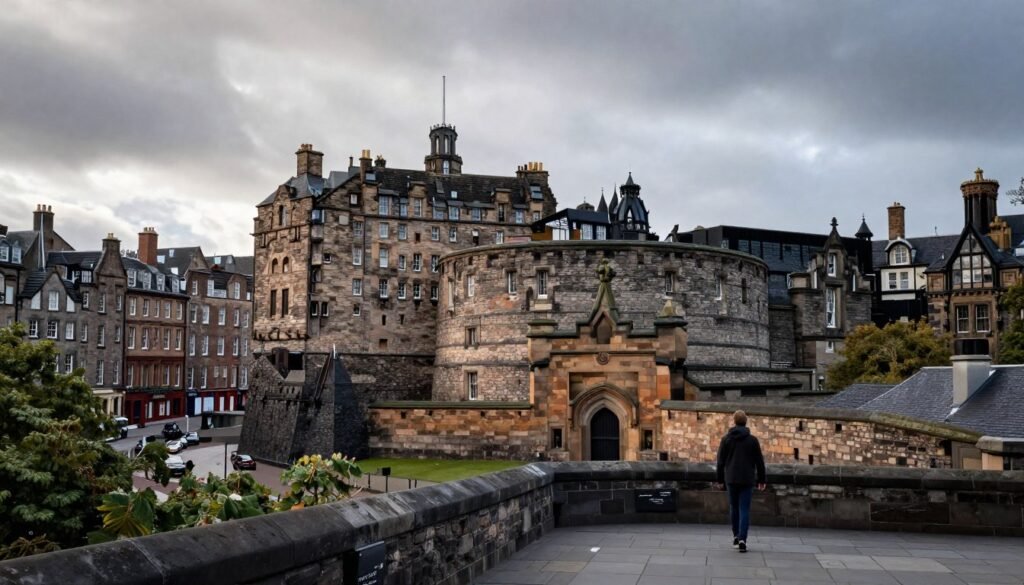 Edinburgh Castle and Old Town skyline