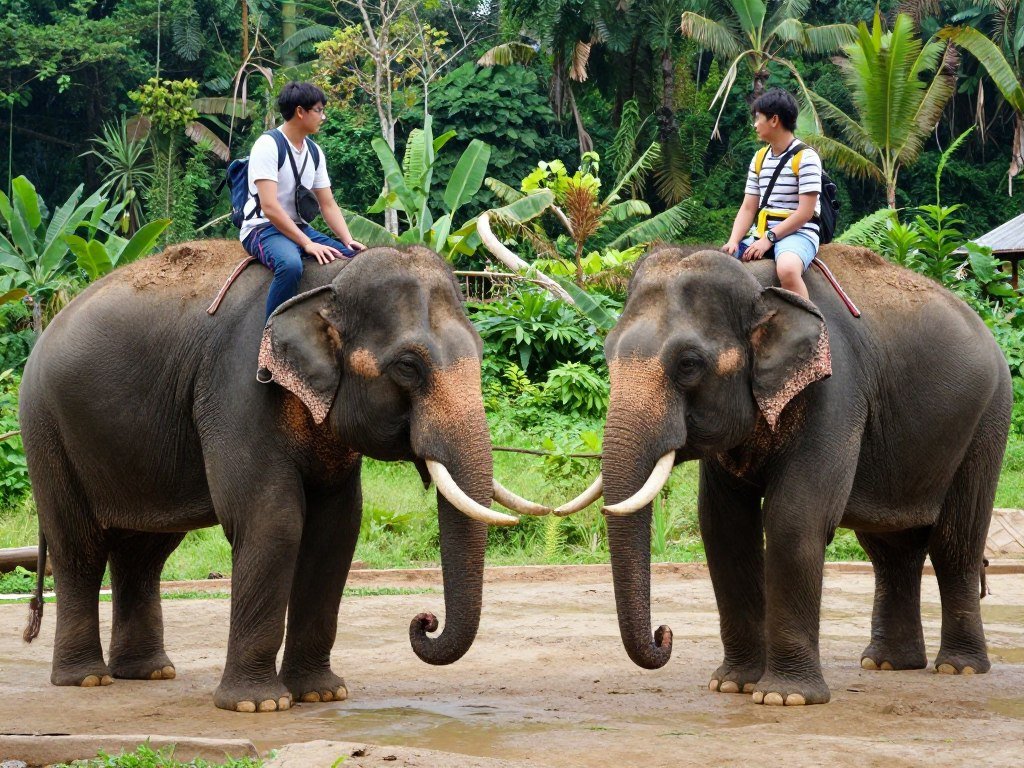 Elephant sanctuary ethical tourism