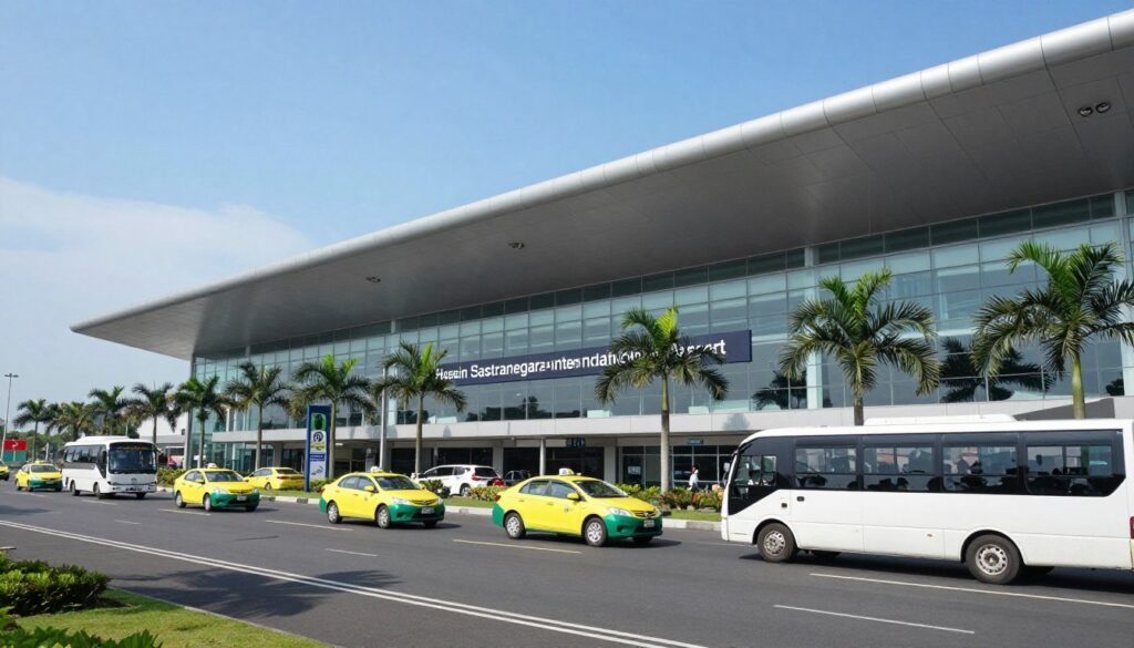 Husein Sastranegara International Airport terminal building exterior