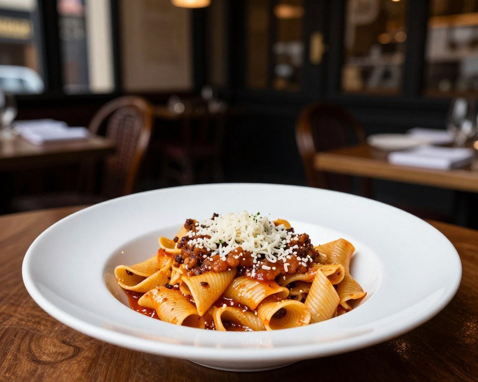 Italian food at Carlton restaurant