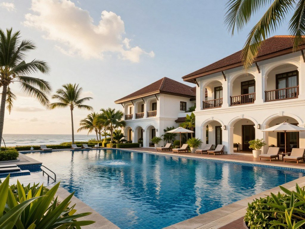 JW Marriott Phu Quoc Emerald Bay resort exterior and pool