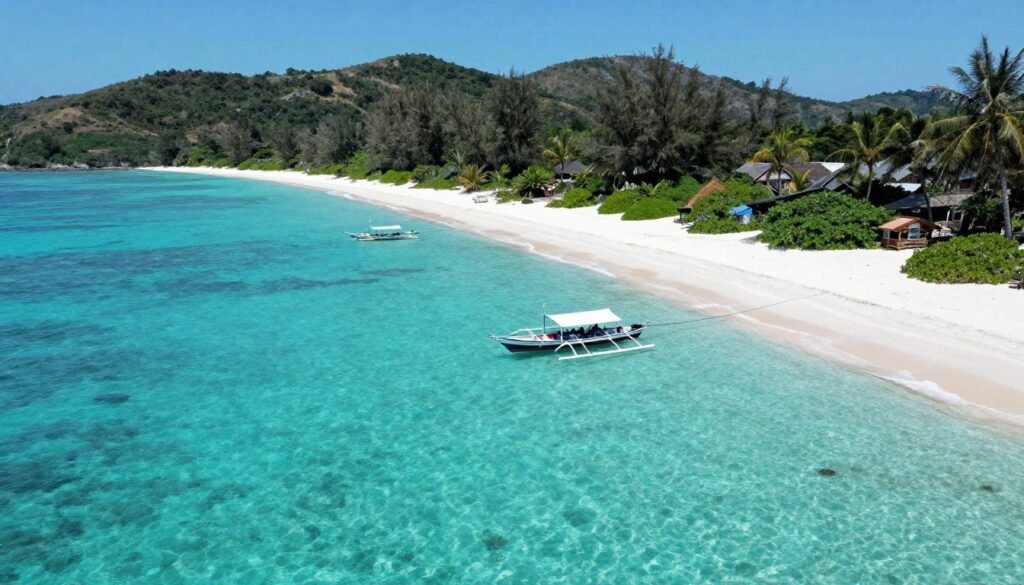 Kerama Islands pristine beach and clear water Kerama Islands pristine beach and clear water