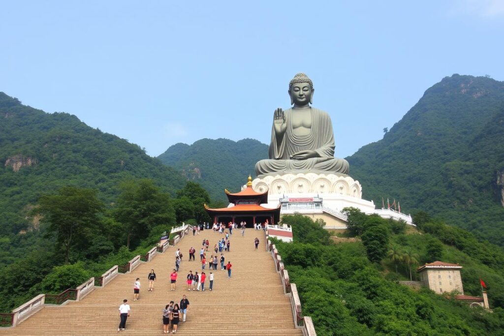 Lantau Island Big Buddha and Po Lin Monastery, a day trip recommendation in a Hong Kong travel guide