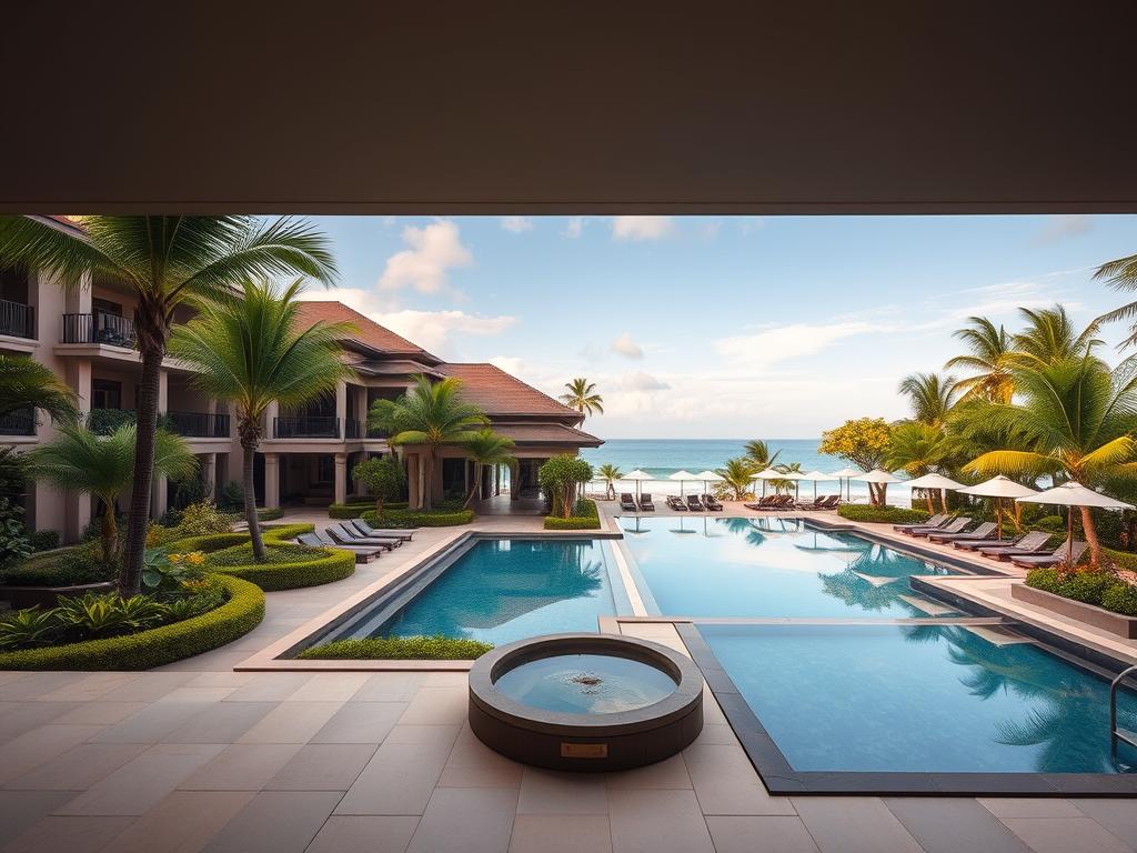 Luxury resort in Nusa Dua, Bali