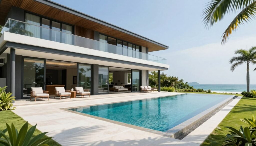 Luxury villa with private pool at high-end Mui Ne resort
