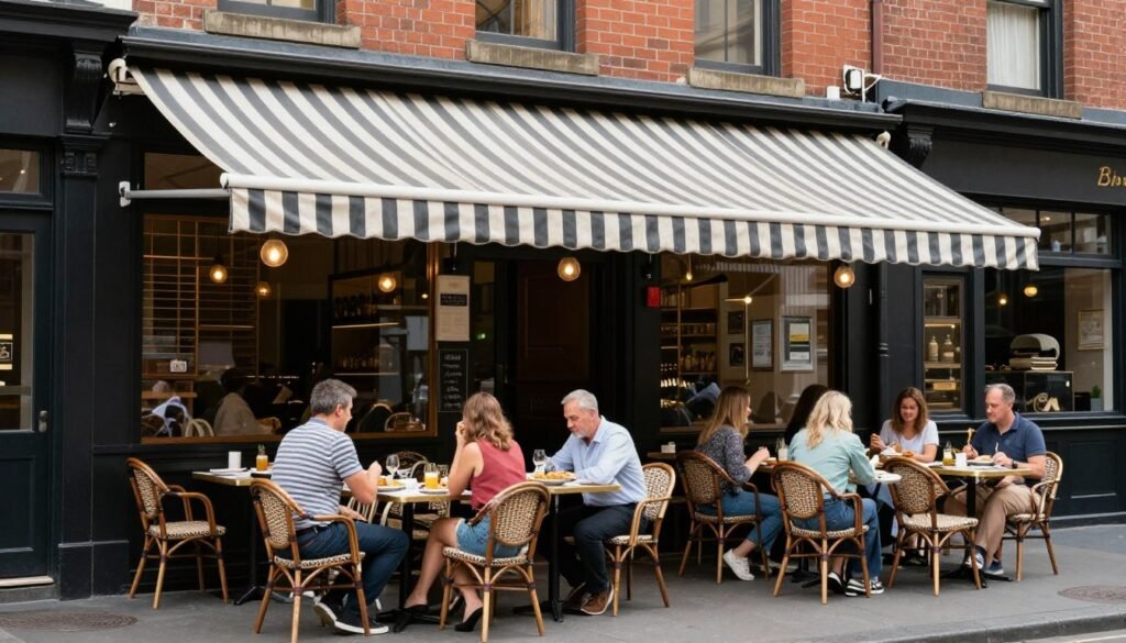 Lygon Street Carlton with Italian restaurants
