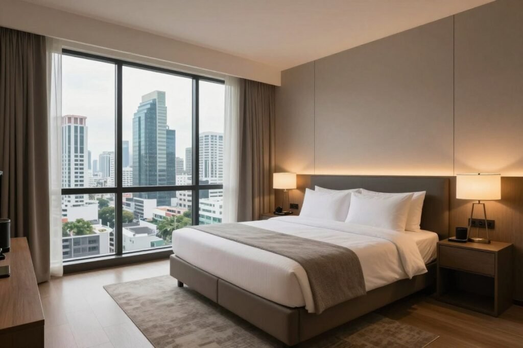 Mid-range hotel in Sukhumvit Bangkok