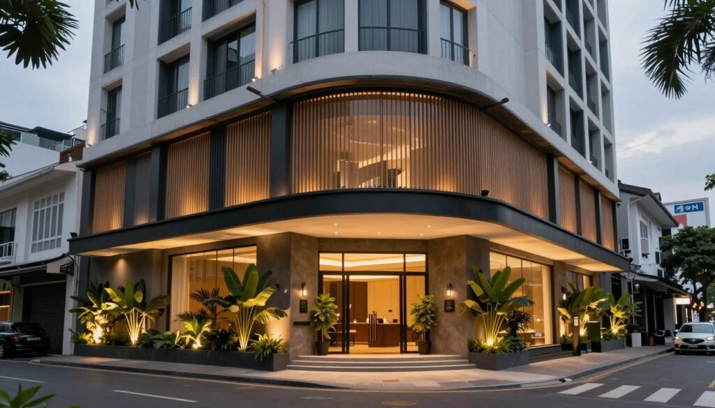 Modern hotel in District 1 Ho Chi Minh City Modern hotel in District 1 Ho Chi Minh City