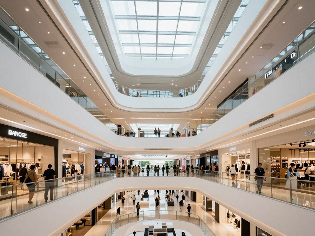 Modern shopping mall in Bang Sue Bangkok