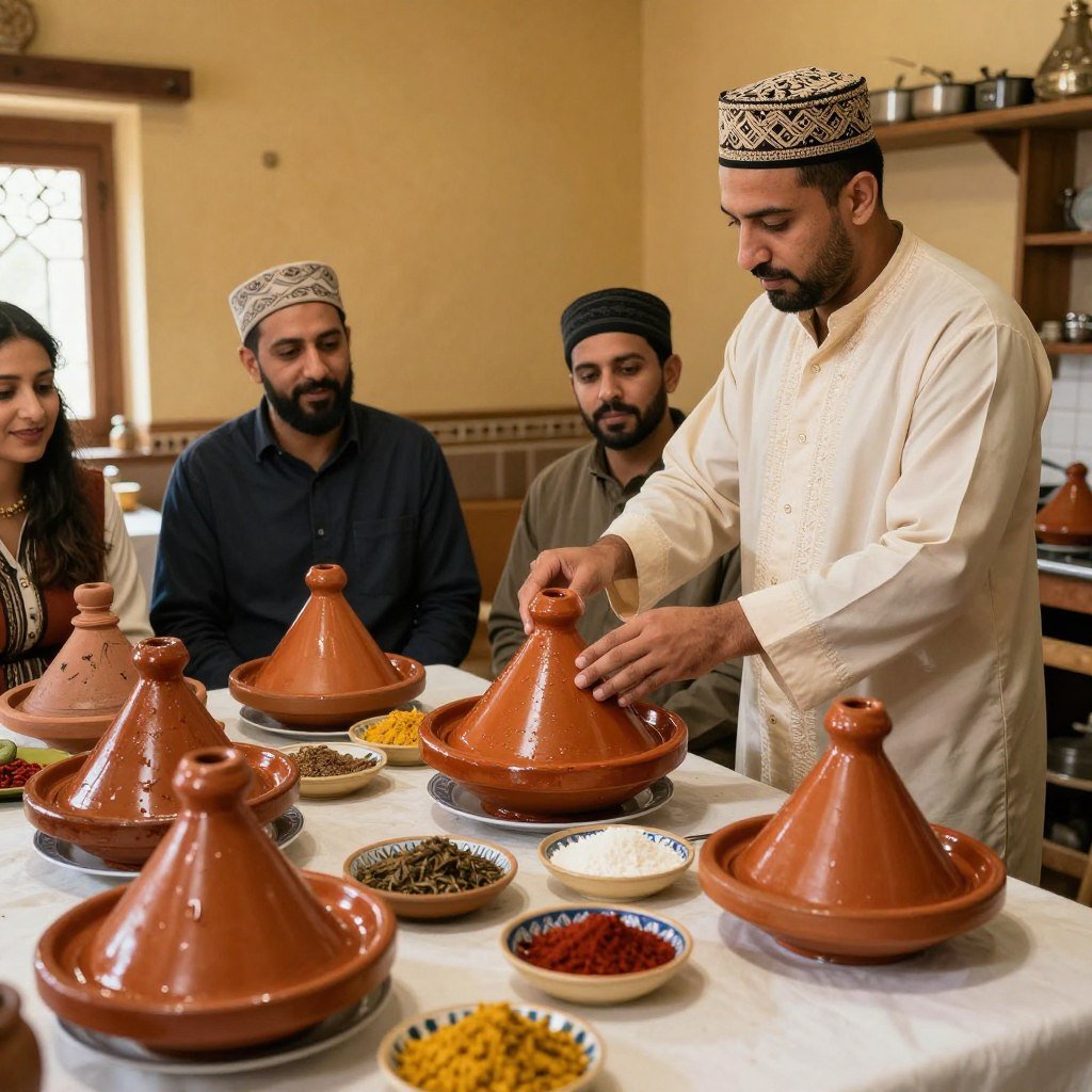 Moroccan tagine cooking class