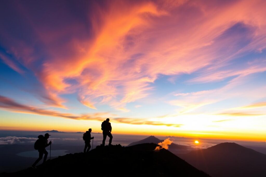 Mount Batur volcano sunrise trek in Bali