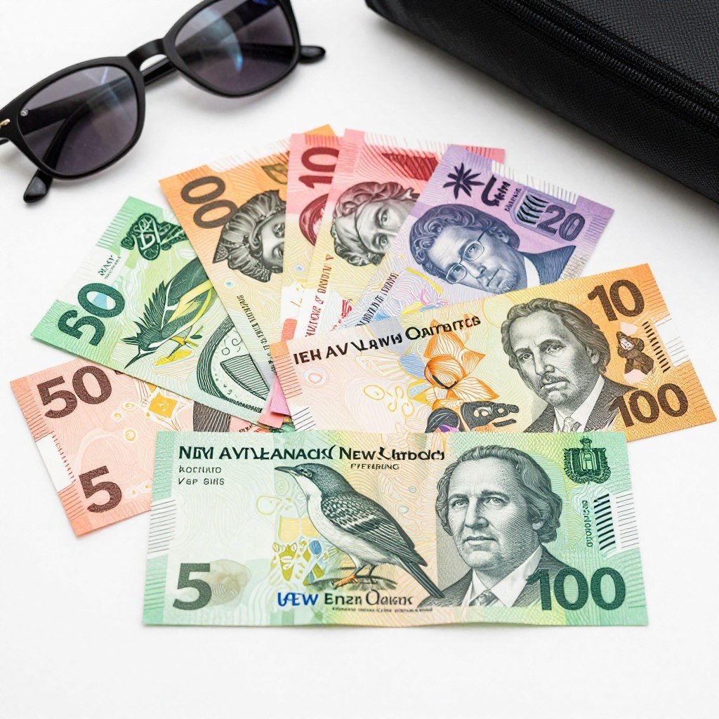 New Zealand dollar banknotes
