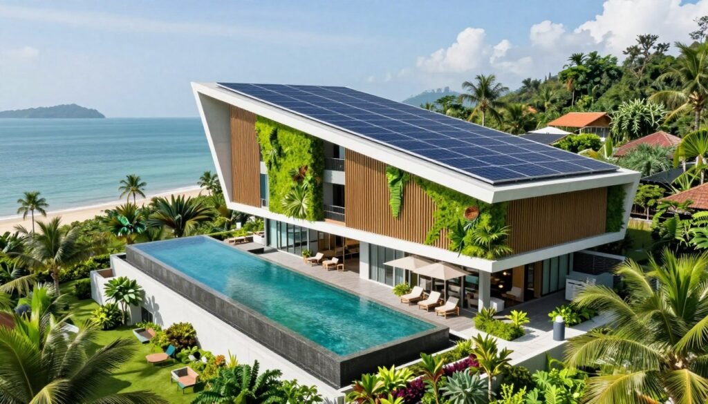 New modern resort development in Langkawi