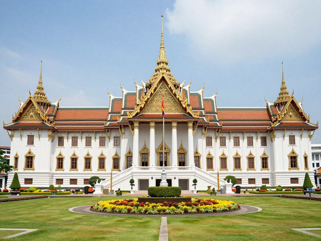 Parliament building in Lak Si Bangkok
