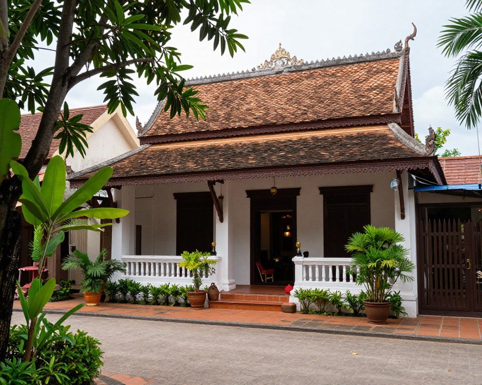 Peaceful boutique hotel in Wat Bo area with garden Peaceful boutique hotel in Wat Bo area with garden