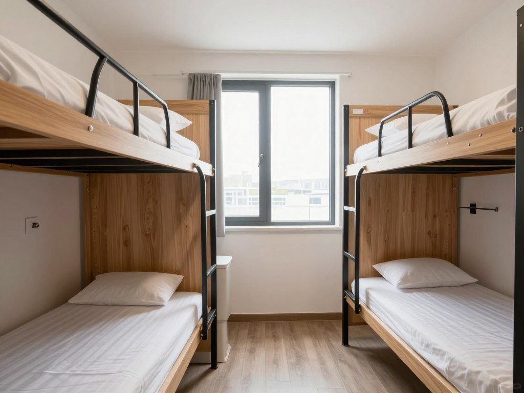 Private room at Flip Flop Hostel with personal bathroom