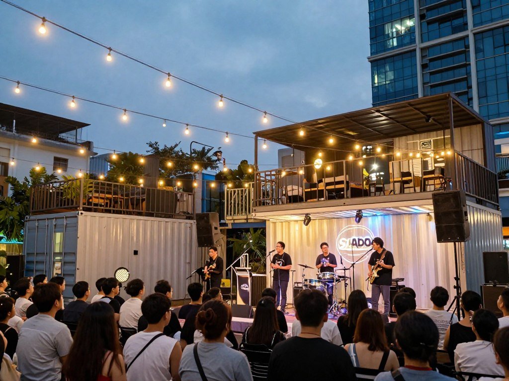 Saigon Outcast outdoor concert venue