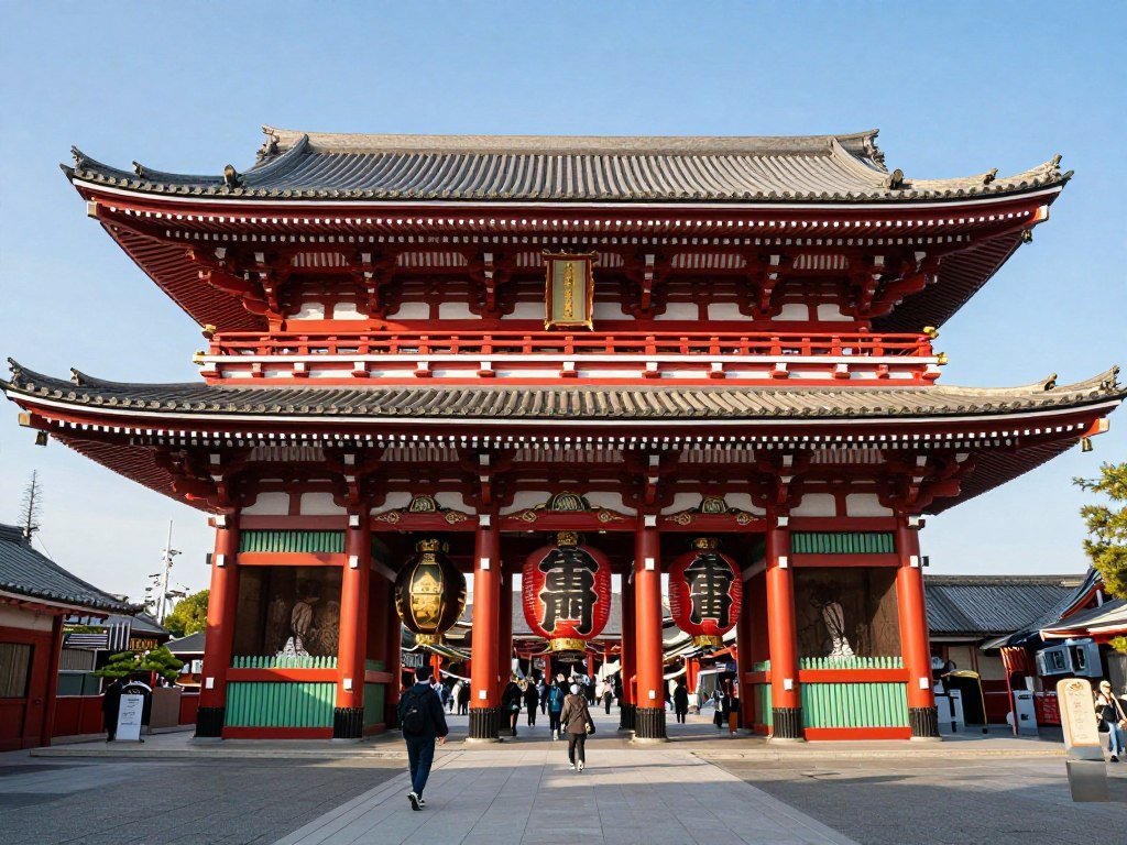 Senso-ji Temple in Asakusa Tokyo