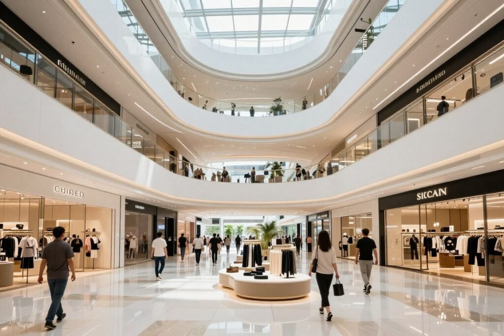 Shopping mall in Sukhumvit Bangkok