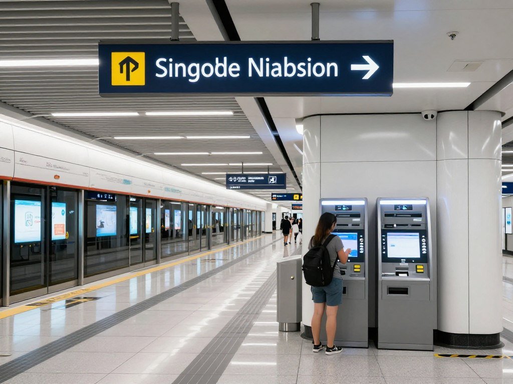 Singapore efficient MRT metro system
