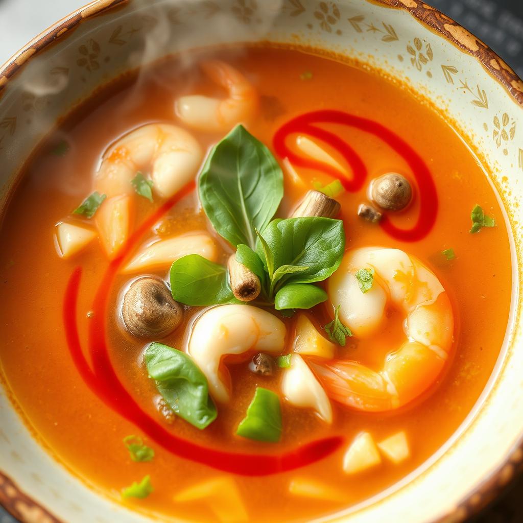 Spicy Tom Yum soup Thailand Travel Guide