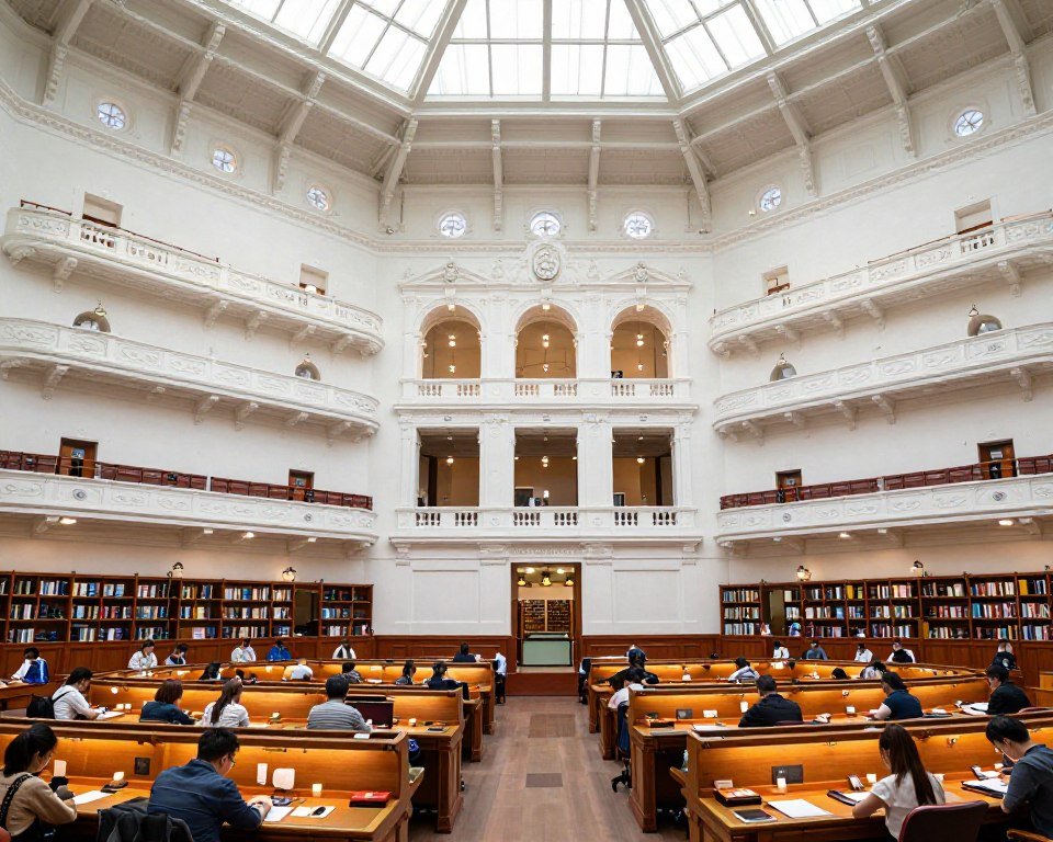 State Library Victoria reading room dome
