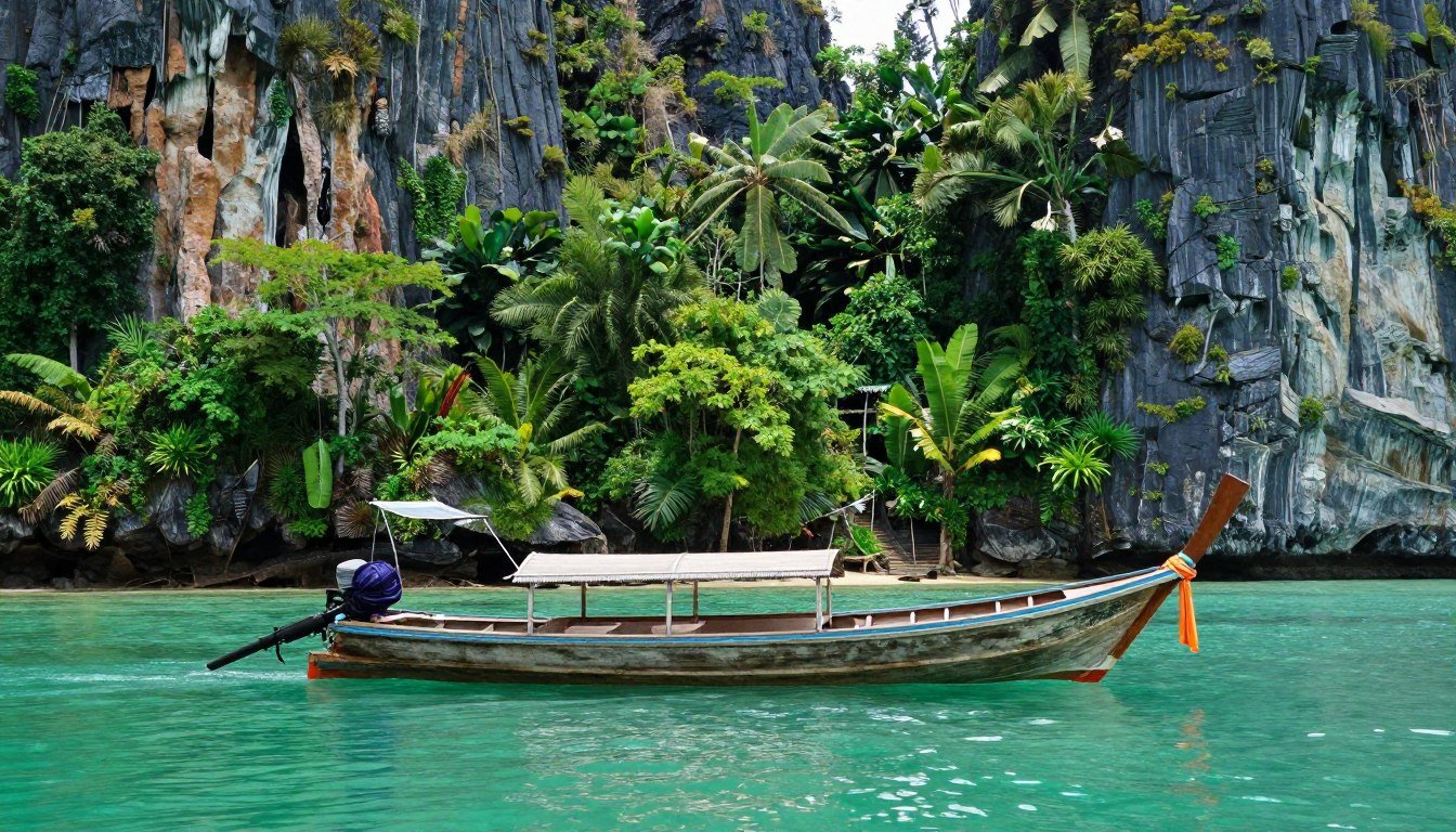 Sustainable travel Thailand 2026 eco-tourism green landscape