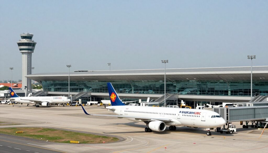 Suvarnabhumi Airport area in Lat Krabang