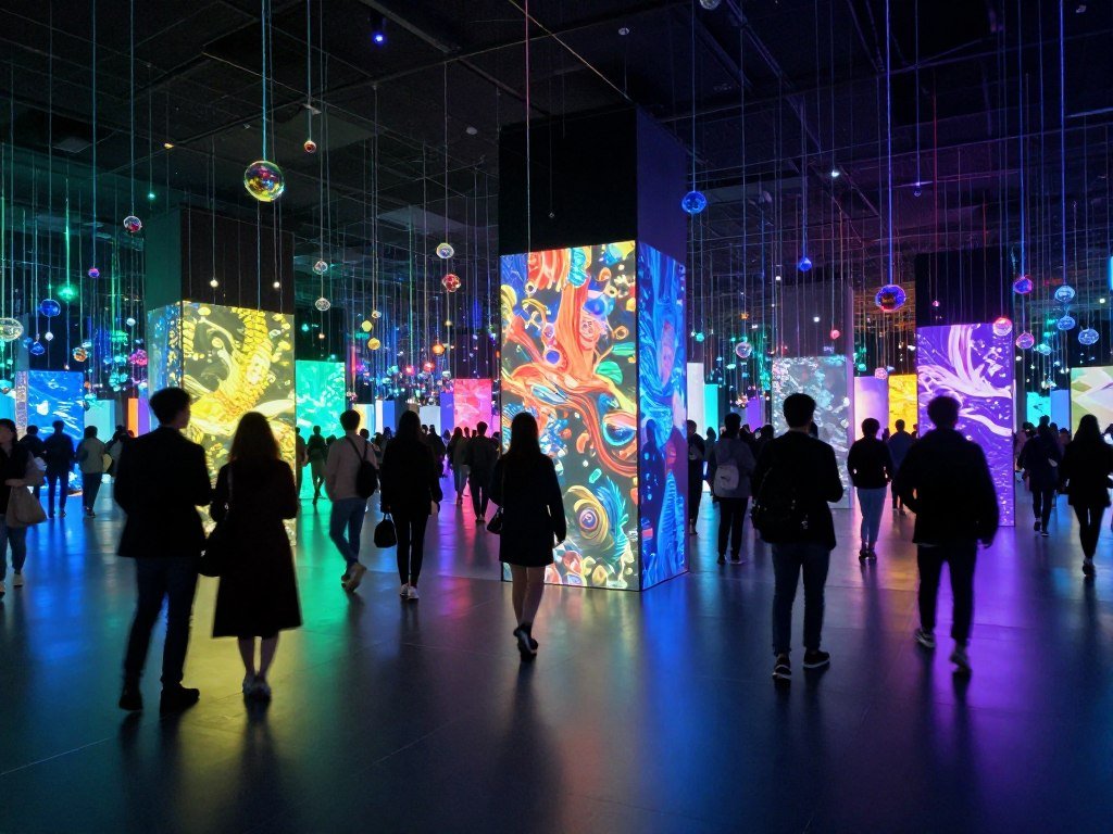 TeamLab Borderless digital art museum Tokyo