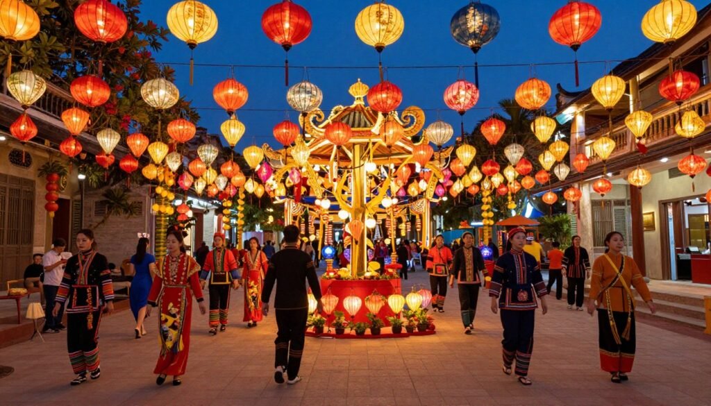 Vietnamese cultural festival celebration on Phu Quoc island