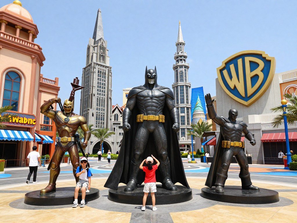 Warner Bros World indoor theme park in Abu Dhabi Warner Bros World indoor theme park in Abu Dhabi