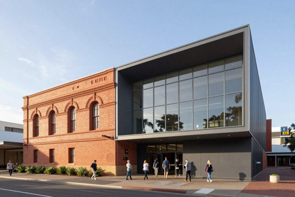 Western Australian Museum Boola Bardip modern exterior architecture