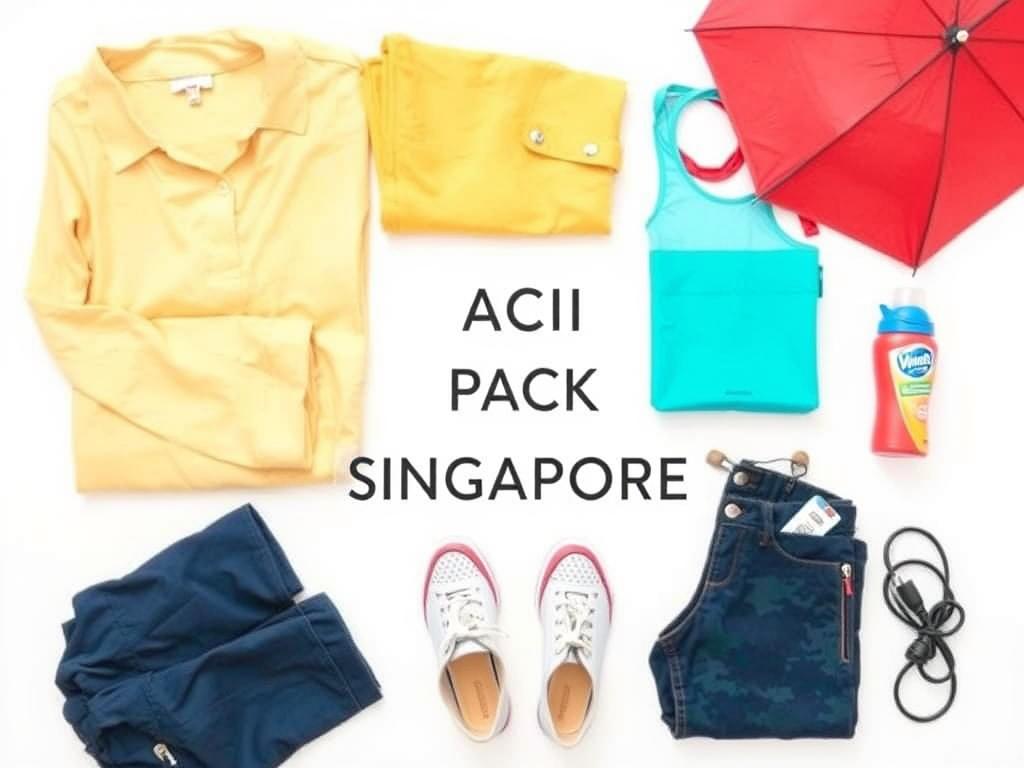 What to pack for Singapore's weather, advice from Singapore travel guide