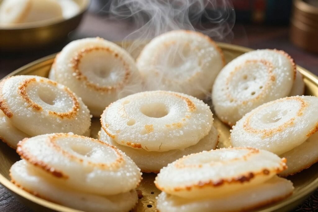 apom manis sweet rice pancakes penang