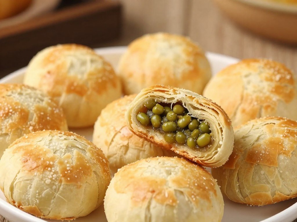 tau sar pneah green bean biscuits penang