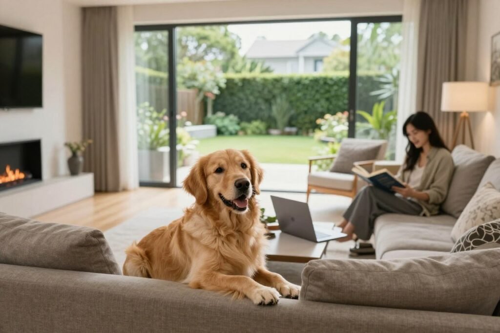 travel for free house sitting cozy home with pet