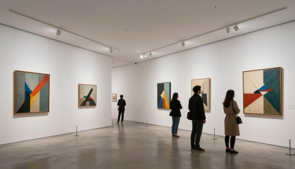 underground art gallery exhibition space